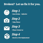 DELLING 7 Inch Appetizer Plates Set, White Ceramic Dessert Plates/Salad Plate - Small Round Serving Plates for Snacks, Side Dishes, Pasta, Microwave & Dishwasher Safe - Set of 4