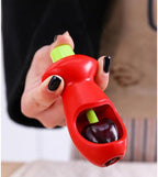 HEMOTON Cherry Pitter Fruit Core Remover Tool Kitchen Gadget for Quick Cherry and Fruit Core Removal Design for Home Use