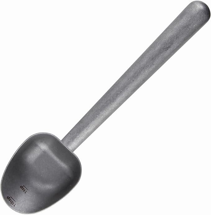 Easyworkz Stainless Steel Long Hollow Handle Coffee Scoop,7g Measuring Spoon for Ground Coffee and Loose Leaf Tea, Vintage