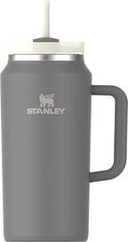 STANLEY Quencher H2.0 Tumbler with Handle & Straw 64 oz | Flowstate 3-Position Lid | Large Capacity for Travel & Sports | Insulated Stainless Steel Cup | BPA-Free | Stone