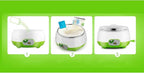 15w Yogurt Maker-Energy Saving,110v Yogurt Starter Machine Automatic Electric 1l Stainless Steel Container,Good Freshness/Transparent Lid,Home Yogurt Incubator For Greek Yogurt,6.74 * 4.33in