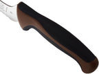 Mercer Culinary Millennia Color Handle Cutlery 8" Offset Bread Knife (Wavy Edge) Brown