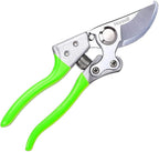 Garden Shears, Japanese Pruning Shears for Heavy Duty, Flowers Herbs Grapes Plant and Branch Cutters, Clippers, Trimmers, Scissors (Green)
