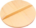 TIKUSAN Wooden Cooking Drop Lid Otoshibuta Made in Japan (10.0" (25.5cm))