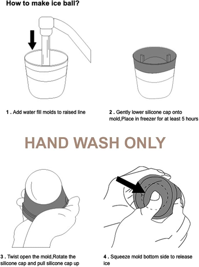 OLD BARREL Whiskey Glasses Set of 8 (4 Glasses with 4 Ice Ball Molds) 10oz Old Fashioned Crystal Glasses Gift Box – Bourbon, Scotch, Cocktail Rocks Glas – Gifts for Men, Dad, Birthday, Christmas Gift