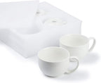 Sweese Porcelain 22oz Large Coffee Mugs Set of 4, Large Soup Mug with Handles Perfect for Coffee, Tea, Hot Chocolate, Microwave Safe, White