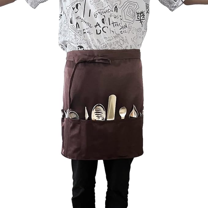 DUEBEL Professional Chef Plating Kit: 13 Piece Culinary Set with Kitchen Apron & Stainless Steel Tools for Creative Food Presentation