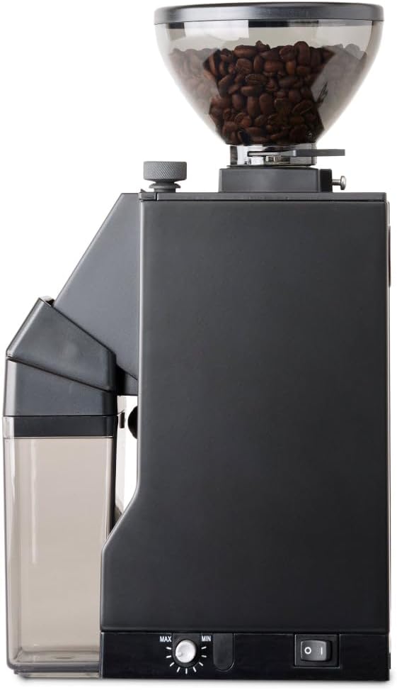 Eureka Mignon Crono Brew Coffee Grinder, 150g, 50mm Steel Burrs, Timer (Black)