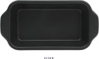 Oster Teston 9 Inch x 5 Inch Nonstick Carbon Steel Loaf Pan - Matte Black