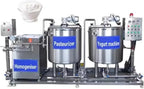 Industrial Yogurt Making Machine, Automatic Cleaning & Microcomputer Control, Milk Pasteurizer with Cooling System for Yogurt, Juice, Dairy Production Lines