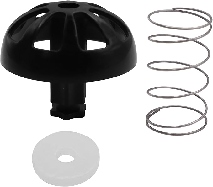 Coffee Maker Brew Basket Stop Valve Kit Replacement Part 112435-000-000 185774-000-000 Compatible with Hamilton Beach Coffee Makers 990117900 990237500