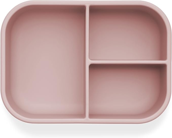 Ali+Oli Silicone Bento Box (Mermaid) Lunch Box for Kids, Toddlers, Preschoolers & Adults | BPA-Free and Spill-Proof | Ideal for School, and On-the-Go Meals| Perfect for Lunch, Snacks, and Meals