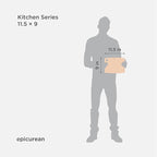Epicurean Kitchen Series Cutting Board, 11.5-Inch × 9-Inch, Natural