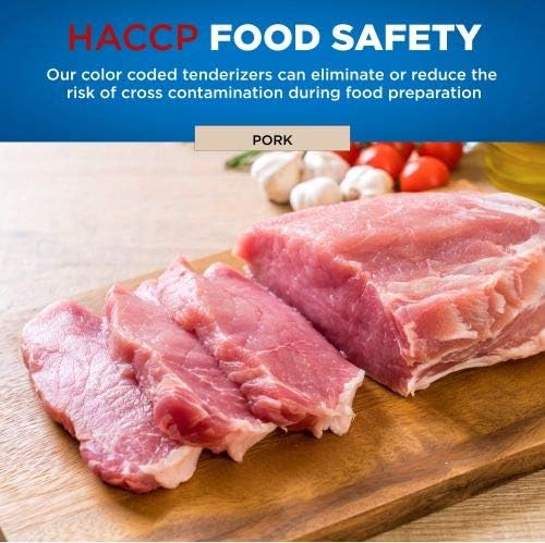 Jaccard 200348T, 48 Blade Durable Meat Tenderizer with Stainless Steel Razor Sharp Needle, Cooking Gadget for Tenderizing Chicken, Beef, Pork, Veal, BBQ, Tan