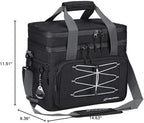 Maelstrom Collapsible Soft Cooler Bag, 24/30/60/75 Cans Beach Cooler, Ice Chest, Leakproof & Portable for Beach, Camping, Road Trips & Grocery Shopping