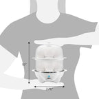 Elite Gourmet EGC1405W 2-Tiered Rapid Egg Cooker, 5-Egg Poacher, Omelets, Soft, Medium, Hard-Boiled Eggs with Auto Shut-Off and Buzzer, BPA Free, 14 eggs, White