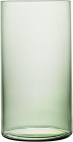 Restaurantware-Vetri 16 Ounce Tall Drinking Glasses, 6 Dishwashable Beverage Glasses - No-Lead, Elegant, Green Glass Tumblers, Ideal For Water, Juice Beer, Cocktails, Liquor, Iced Tea, And More