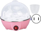 Rapid Egg Cooker, Electric Egg Cooker with Auto Shut Off, Soft Boiled Eggs, Poacher, Omelet Maker, Anti Dry Burning Egg Poacher with Heating Plate for Hard Boiled Eggs ()