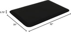 GelPro NewLife Designer Comfort Ergo-Foam Anti-Fatigue Kitchen Floor Mat, 20"x32", Leather Grain Jet