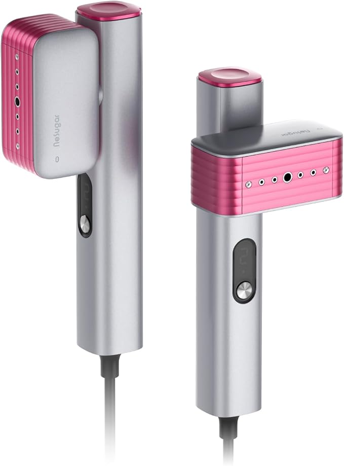 G2 Pro Smart Handheld Steamer for Clothes – Global Voltage Adaptation, Palm-Sized & Lightweight (0.8lb), Dual Steam Modes, Easy Wrinkle Remover, Auto Shut-Off, for Travel & Home (100-240v)