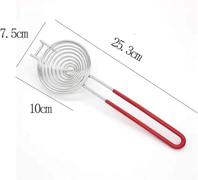 Egg Separator Long Handle Egg White Separator Stainless Steel Egg Yolk Divider Filter Kitchen Utility Gadget Cooking Baking Tools （2 Pack ）