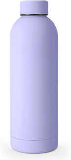 NOBL Stainless Steel Water Bottle,17 oz, 500 ml, Double Wall Vacuum Insulation, Sealed Bottle Keeps Drinks Cold 24 Hrs & Hot 12 Hrs, Leak Proof, Fits Noble Carry-On Cup Holder - Lavender