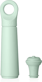 Vacu Vin Wine Saver Loop – Made in the Netherlands – Premium Vacuum Pump with Stopper – Airtight Seal Keeps Wine Fresh up to 10 Days – Stylish & Long-Lasting – Jade