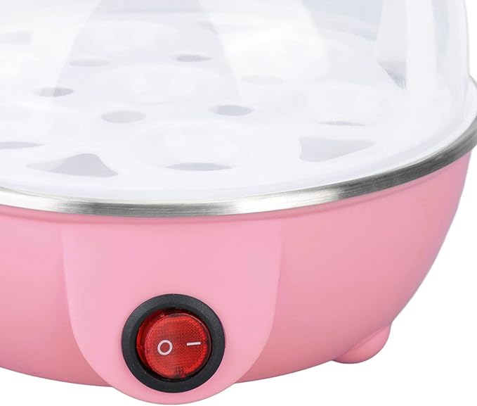 Rapid Egg Cooker, Electric Egg Cooker with Auto Shut Off, Soft Boiled Eggs, Poacher, Omelet Maker, Anti Dry Burning Egg Poacher with Heating Plate for Hard Boiled Eggs ()