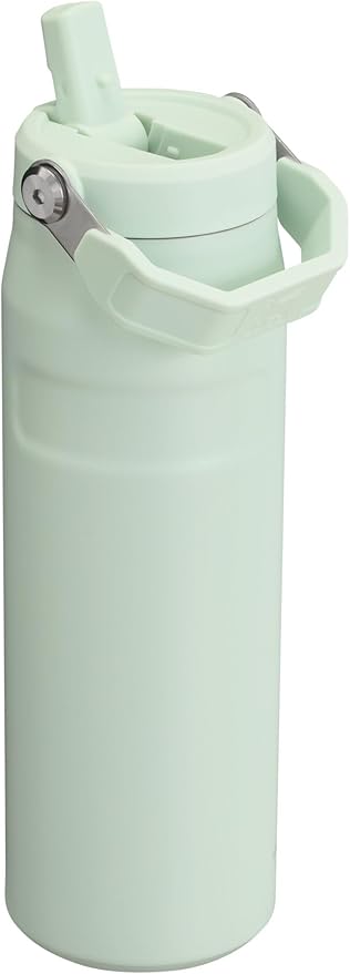 Stanley IceFlow Flip Straw 2.0 Water Bottle 24 OZ | Built-In Straw with Larger Opening | Lightweight & Leak-Resistant | Insulated Stainless Steel | BPA-Free | Mist
