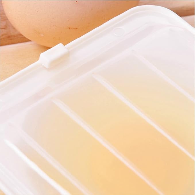 Microwave Egg Cooker, Microwave Egg Boiler Egg Poacher, Egg Cooker for microwave, Plastic Microwave Double Egg Poacher, Microwave Oven Egg Steamer Kitchen Cooking Gadgets