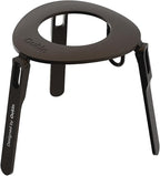 OutIn Ultra-Portable Foldable Coffee Stand with Carabiner, Stable Portable Espresso Machine Holder, Aluminum Unibody Design, Clip-On Carabiner for Easy Carrying, Fit Mino, Nano