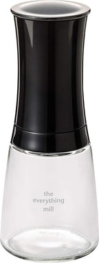 Kyocera Advanced Ceramics Pepper, Salt, Seed and Spice Mill with Adjustable Advanced Ceramic Grinder, The Everything Mill-Bright Black
