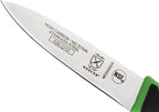 Mercer Culinary Millennia Colors 3-Inch Slim Paring Knife, Green