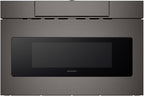 Sharp SMD2470AH 24" Microwave Drawer with 1.2 cu. ft. Capacity in Black Stainless Steel