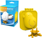 Set of 2 Yellow Chick Boiled Egg Molds - Cute Creative Egg Shaper, Fun Breakfast Helper