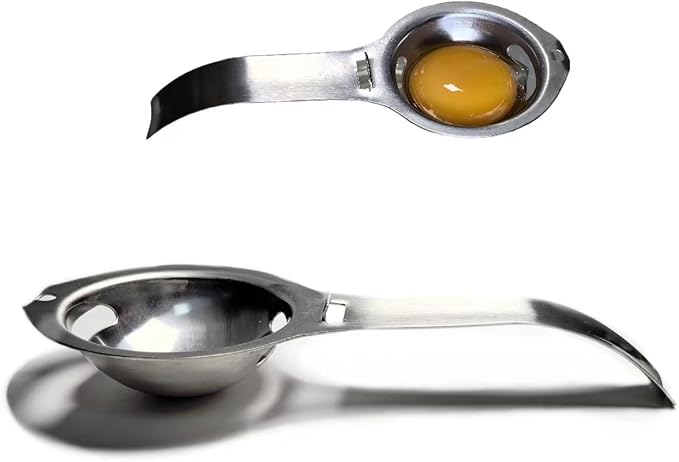 Egg separators, egg white and yolk separator, stainless steel, health and safety, separator, kitchen gadgets,egg separator for raw eggs