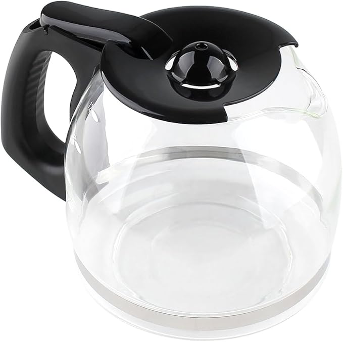 Replacement Parts Universal 12-Cup Glass Carafe, Compatible with Mr. Coffee，Sumbeam，Oster Coffee Makers