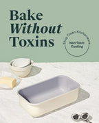 Caraway Non-Stick Ceramic 1 lb Loaf Pan - Naturally Slick Ceramic Coating - Non-Toxic, PTFE & PFOA Free - Perfect for Pound Cakes, Breads, & More - Navy