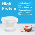 Ultimate Probiotic Yogurt Maker Bundle - Comes with the Ultimate Yogurt Strainer & 8 Extra Jars - Make Trillions of Live Probiotics from Home & Make Greek Yogurt