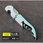 Professional Waiter Corkscrew Wine Openers Set, Heavy Duty Stainless Steel Hinges Wine Key for Restaurant Waiters, Sommelier, Bartenders