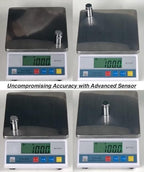 Precision Scale 10kgx0.1g,Accurate Electronic Balance,Industrial Counting Scale for Laboratory,Jewelry Store,Kitchen(10kg, 0.1g)