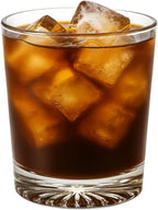8 oz Old Fashioned Whiskey Glasses Set, Set of 6 Heavy Base Rocks Glasses for Cocktails, Cognac, Bourbon|Dishwasher Safe