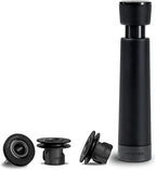 Airtender Vacuum Pump Wine Preserver with 6x Reusable Vacuum Sealer Wine Stopper for storing wine longer and preserving taste