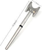 Meat Tenderizer, Heavy Duty and Sturdy Meat Hammer, Masher, Kitchen Double Sided Meat Tenderizer Tool for Tenderizing Steak, Beef, Chicken, and Nuts