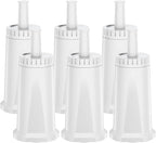 Water Filter for Breville Barista Touch Espresso Machine BES880, Barista Pro BES878, Oracle Touch BES990, Oracle BES980 & Dual Boiler BES920 Bambino ClaroSwiss Sage, BES008WHT0NUC1 (6 Pcs)