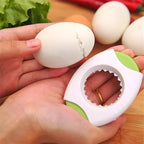 Yellow Egg Cracker Tool, Shell Opener Topper Cutter Separator for Quickly Cutting Off Tops of Eggs, Kitchen Gadgets Scissors