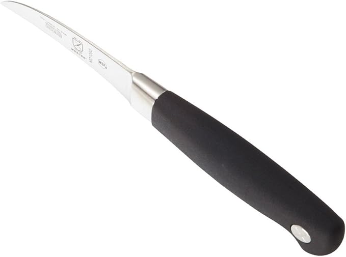 Mercer Culinary M21052 Genesis 3-Inch Peeling/Tourne Knife, Black