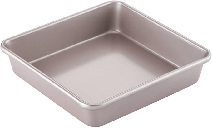 CHEFMADE Square Cake Pan, 9-Inch Bakeware Non-Stick Heavy Duty Carbon Steel Pan Deep Dish Oven Baking Mold Baking Tray Ovenware for Cakes, Bread, Pizza, Cookies