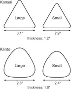 TIKUSAN Onigiri Mold Musubi Maker Japanese Rice Ball Press with Lid Onigiri Mold Tray BPA Free Made in Japan Kanto Style (3 Molds Small)