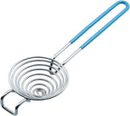 CAMKYDE Egg Separator Food Grade Stainless Steel Egg Yolk White Separation Tool (Blue)